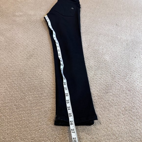 rag & bone Jeans Skinny Low Rise Ankle Boho Edgy Midnight Size 25 #W1527I382M - Picture 10 of 15
